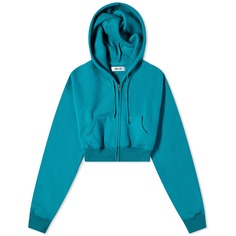 Толстовка Danielle Guizio Cropped Zip-Up Hoody