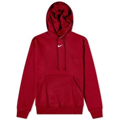 Толстовка Nike Phoenix Fleece Oversized, красный