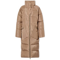 Длинное длинное пальто Tech Puffer GANNI