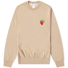 Джемпер Comme des Garçons SHIRT Brett Westfall Strawberry Crew Knit