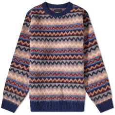 Джемпер Howlin&apos; Cosmic Fantasies Zig Zag Crew Knit Howlin' BY Morrison