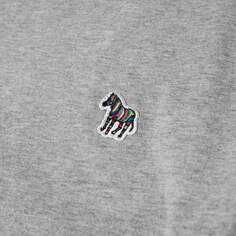 Футболка Paul Smith Long Sleeve Zebra Logo Tee