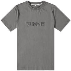 Футболка Sunnei Classic Embroidered Logo Tee