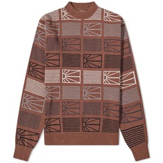 Джемпер PACCBET Intarsia Knit Sweater