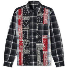 Рубашка SOPHNET Vertical Paneled Shirt Sophnet.