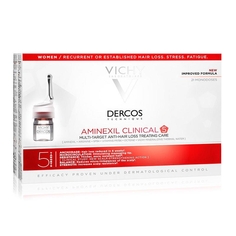 Vichy Dercos Aminexil Clinical 5 Женский 21x6 мл Сыворотка против выпадения волос