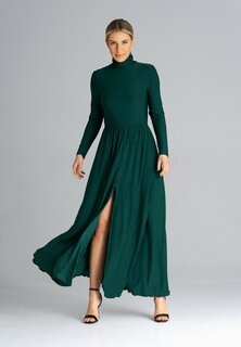 Длинное платье Figl, зеленый