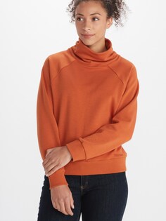 Пуловер Rowan с воротником-воронкой - женский Marmot, оранжевый