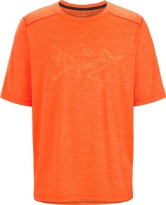 Рубашка Cormac Logo SS - Мужская Arc&apos;teryx, оранжевый Arc'teryx