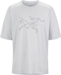 Рубашка Cormac Logo SS - Мужская Arc&apos;teryx, серый Arc'teryx