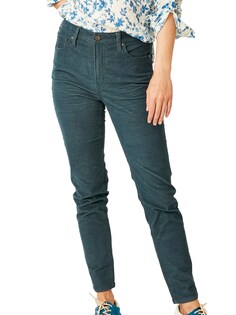 Вельветовые брюки скинни Skyler — женские Carve Designs, зеленый