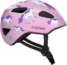 Велосипедный шлем Nutz KinetiCore — детский Lazer, розовый