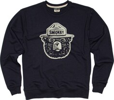 Толстовка с логотипом Smokey The Landmark Project, синий