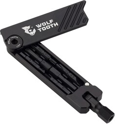 Многофункциональный велосипедный шестигранный ключ на 6 бит Wolf Tooth Components, черный
