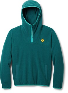 Флисовый пуловер с капюшоном – мужской Outdoor Afro + REI Co-op, зеленый