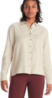 Фланелевая рубашка средней плотности Fairfax Boyfriend — женская Marmot, хаки