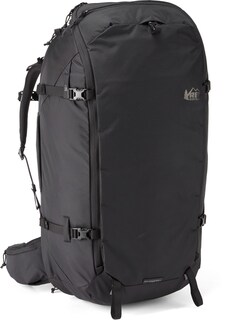 Дорожный рюкзак Ruckpack 60+ из переработанного материала — мужской REI Co-op, черный