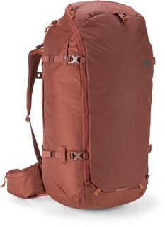 Дорожный рюкзак Ruckpack 60+ Recycled — женский REI Co-op, коричневый