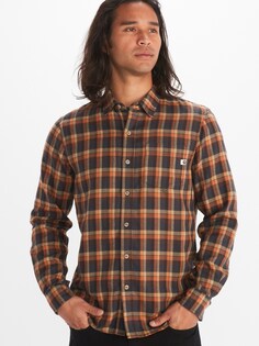 Фланелевая рубашка средней плотности Fairfax — мужская Marmot, оранжевый