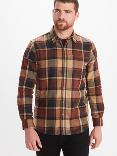 Фланелевая рубашка средней плотности Fairfax — мужская Marmot, хаки
