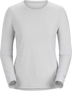 Рубашка с длинными рукавами Taema Crew — женская Arc&apos;teryx, серый Arc'teryx