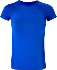 Бесшовная футболка для тренировок Athlete — женская Sweaty Betty, синий