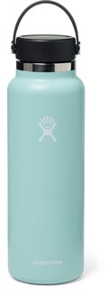 Вакуумная бутылка для воды с широким горлышком и гибкой крышкой — 40 эт. унция Hydro Flask, синий