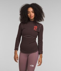 Рубашка с длинными рукавами Trailwear Ursa Major — женская The North Face, коричневый
