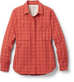 Фланелевая рубашка Wallace Lake — женская REI Co-op, красный