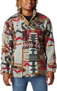 Флисовый пуловер Rugged Ridge II из шерпы — мужской Columbia, коричневый