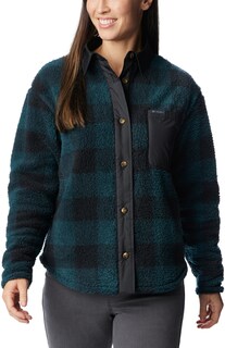 Флисовая куртка-рубашка West Bend — женская Columbia, синий