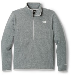 Alpine Polartec 100 флисовый пуловер с молнией до половины - мужской The North Face, серый