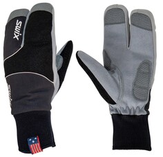Перчатки STAR XC 3.0 с раздвоенными пальцами — мужские Swix, черный