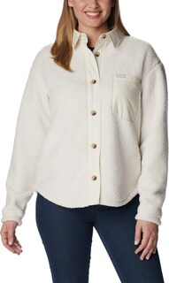 Флисовая куртка-рубашка West Bend — женская Columbia, белый