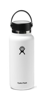 Вакуумная бутылка для воды с широким горлышком — 32 эт. унция Hydro Flask, белый