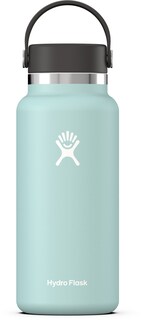 Изолированная бутылка для воды с широким горлышком и гибкой крышкой — 32 эт. унция Hydro Flask, синий