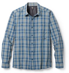 Рубашка с длинными рукавами с узором «Сахара» — мужская REI Co-op, синий
