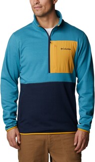 Пуловер с молнией до половины для похода – мужской Columbia, синий