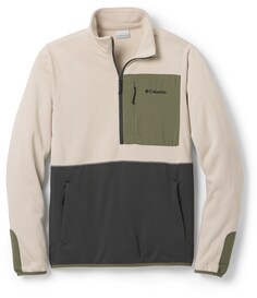Пуловер с молнией до половины для похода – мужской Columbia, коричневый