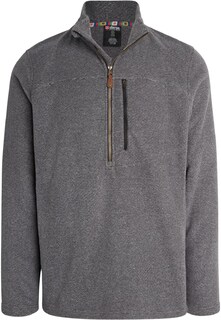 Флисовый свитер с молнией до половины длины Rolpa — мужской Sherpa Adventure Gear, серый