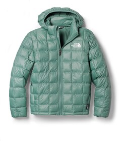 Утепленная куртка с капюшоном ThermoBall - для мальчиков The North Face, зеленый