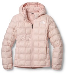 Утепленная куртка с капюшоном ThermoBall – для девочек The North Face, розовый