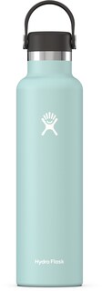 Вакуумная бутылка для воды со стандартным горлышком и гибкой крышкой — 24 эт. унция Hydro Flask, синий