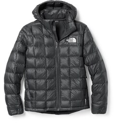 Утепленная куртка с капюшоном ThermoBall - для мальчиков The North Face, черный