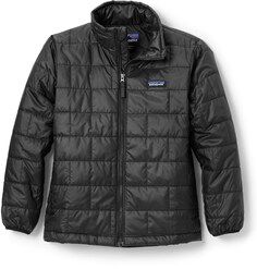 Утепленная куртка Nano Puff – для мальчиков Patagonia, черный