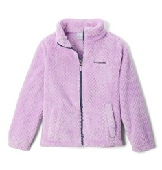 Флисовая куртка Fire Side с молнией во всю длину - Детская Columbia, фиолетовый