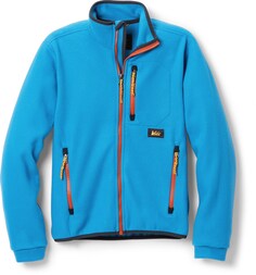 Флисовая куртка Trailsmith — детская REI Co-op, синий
