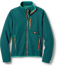 Флисовая куртка Trailsmith — детская REI Co-op, зеленый
