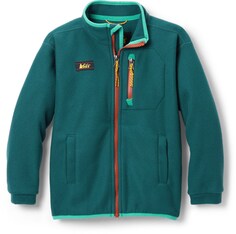 Флисовая куртка Trailsmith — для малышей REI Co-op, зеленый