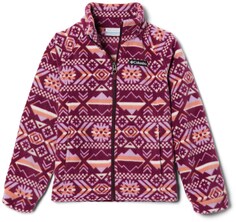 Флисовая куртка Benton Springs II – для девочек Columbia, красный